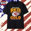 Born and raised red and gold Sundays Kansas City Chiefs T Shirt, Trending 2D Shirt Born And Raised Red And Gold Sundays Kansas City Chiefs T Shirt