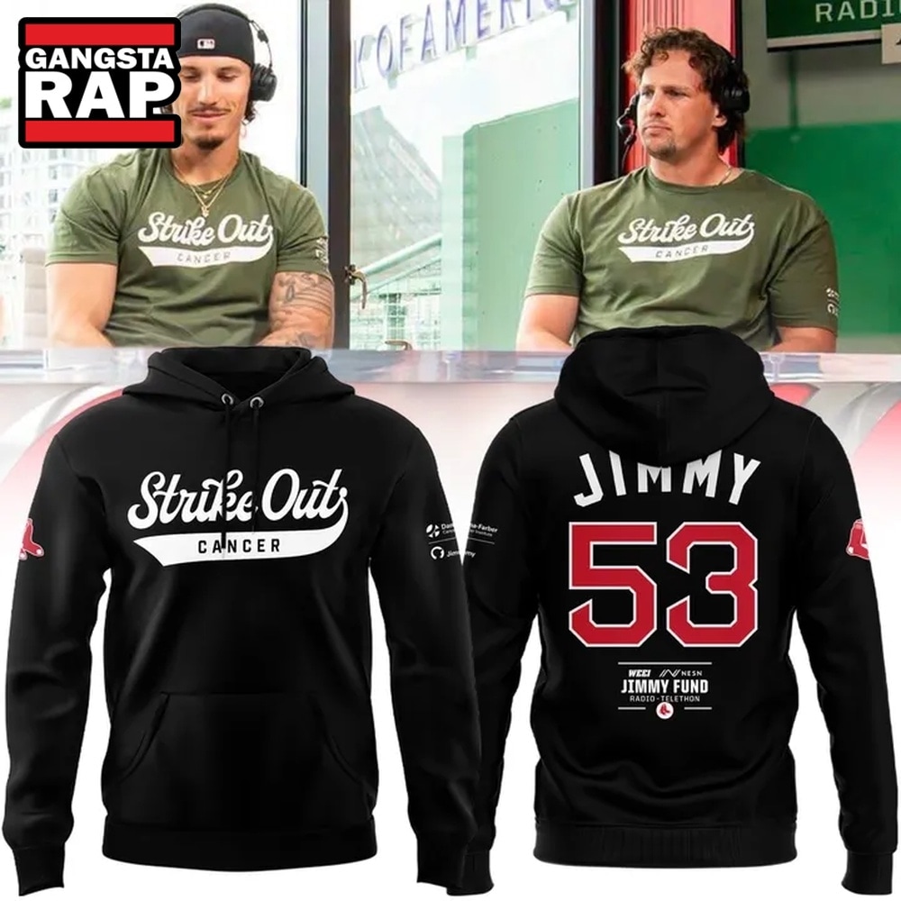 Boston Red Sox Strike out cancer 2026 Black Hoodie, Trending Design Shirt Boston Red Sox Strike out cancer 2026 Black Hoodie, Trending Design Shirt