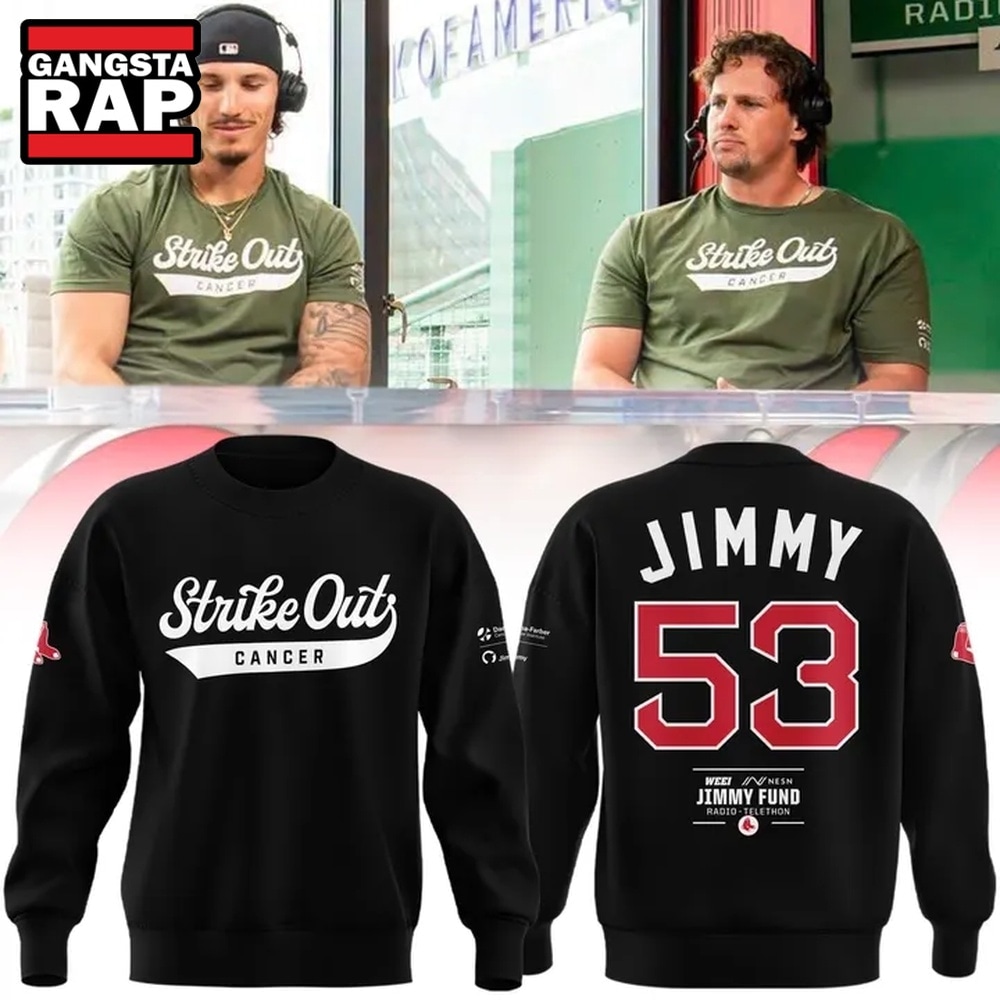 Boston Red Sox Strike out cancer 2026 Black Sweatshirt, Trending Design Shirt Boston Red Sox Strike out cancer 2026 Black Sweatshirt, Trending Design Shirt