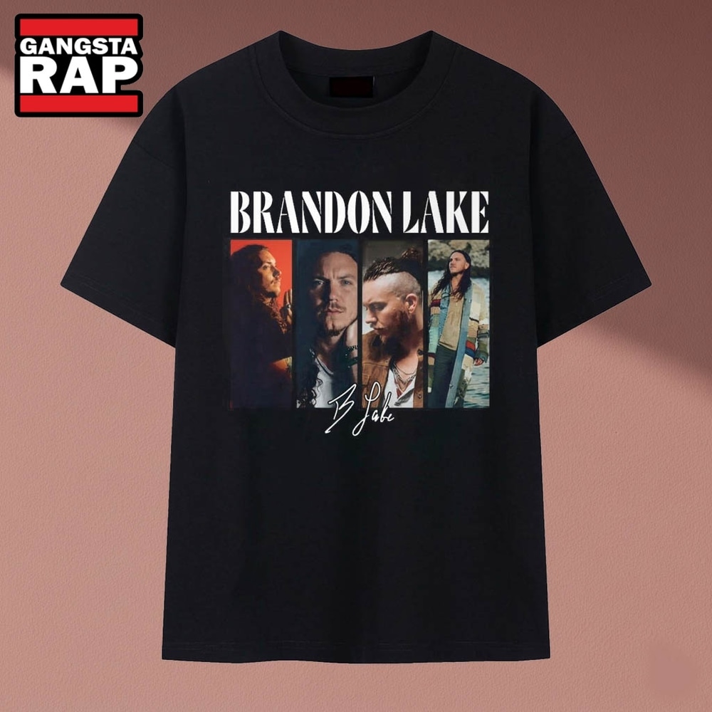 Brandon Lake 4 Panel Portrait Graphic Signature Worship T Shirt, Music 2D Shirt Brandon Lake 4 Panel Portrait Graphic Signature Worship T Shirt, Music 2D Shirt