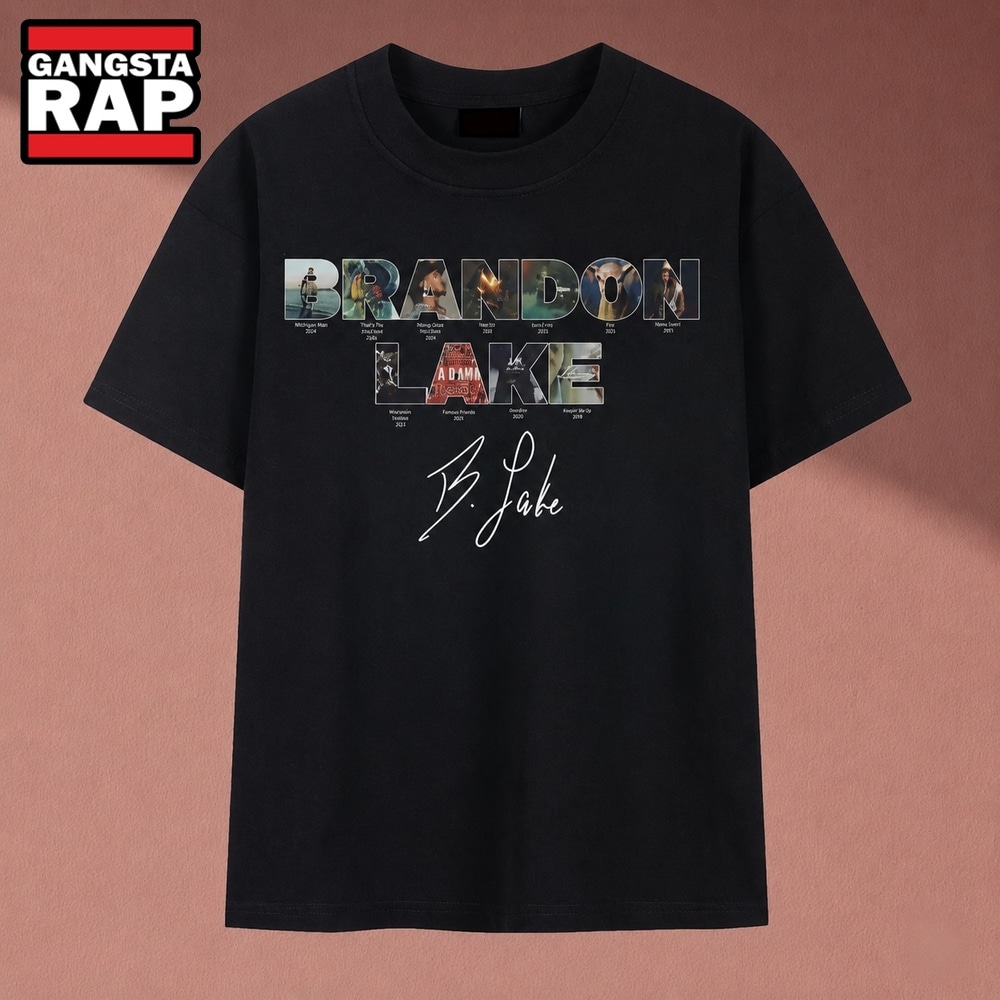 Brandon Lake Songs Collage Signature Christian Music T Shirt, Music 2D Shirt Brandon Lake Songs Collage Signature Christian Music T Shirt, Music 2D Shirt