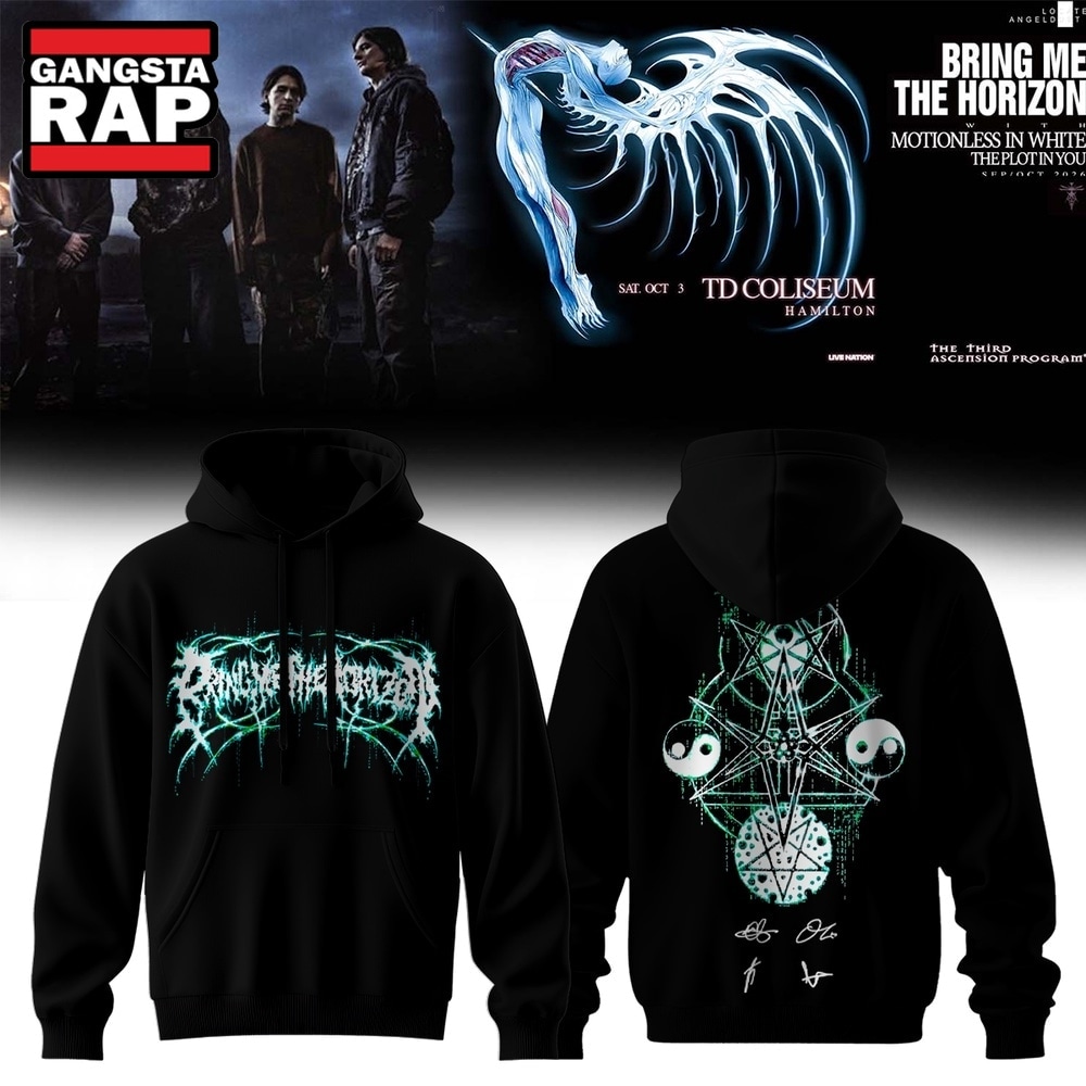 Bring Me the Horizon Music Signature 2026 Special New Hoodie, Trending 3D Music Shirt Bring ME The Horizon Music Signature 2026 Special New Hoodie