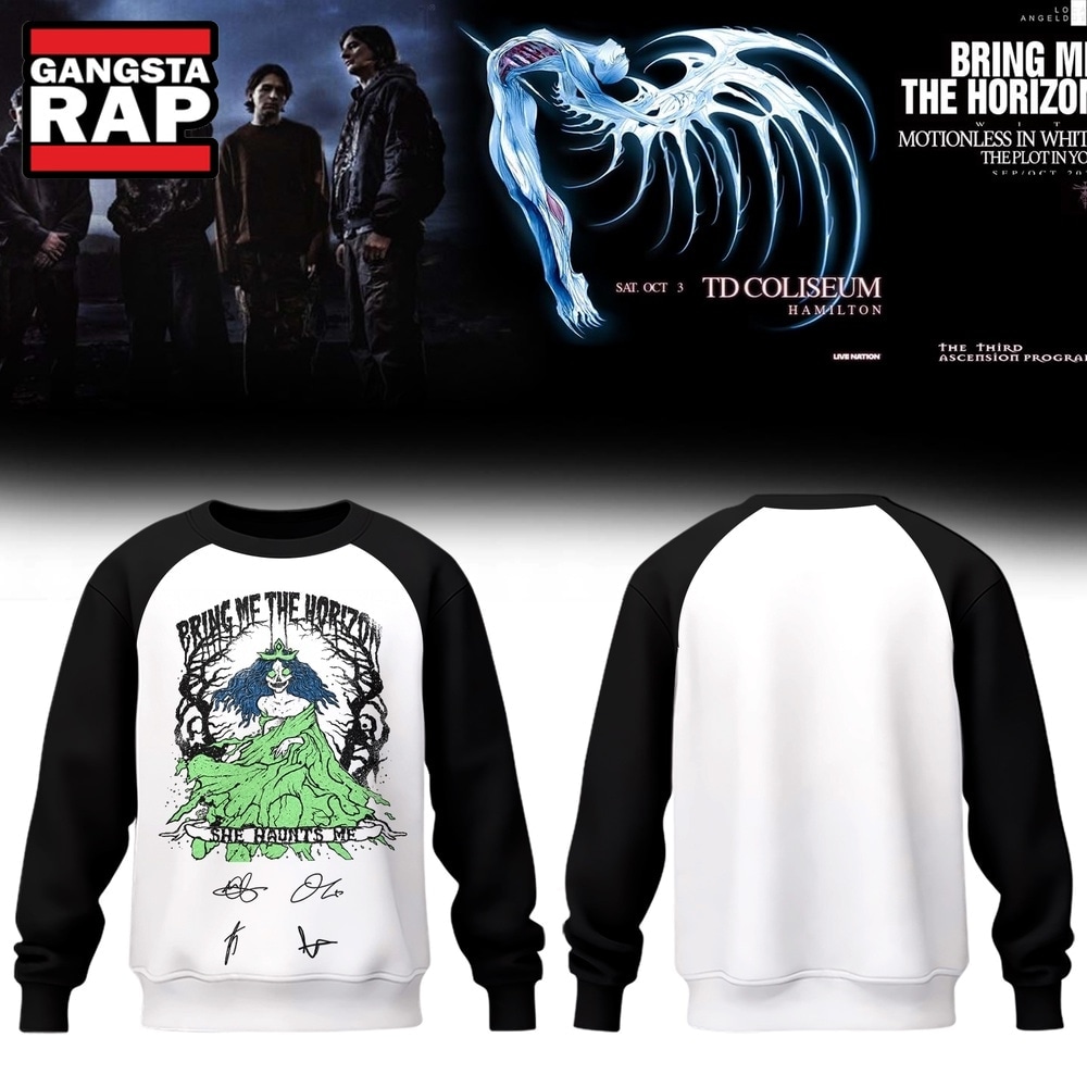 Bring Me the Horizon Music Signature 2026 Sweatshirt, Trending 3D Music Shirt Bring Me the Horizon Music Signature 2026 Sweatshirt, Trending 3D Music Shirt