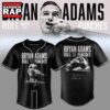 Bryan Adams Roll With The Punches Tour 2026 27 Signature Black Baseball Jersey, Trending Music Jersey Bryan Adams Roll With The Punches Tour 2026 27 Signature Black Baseball Jersey