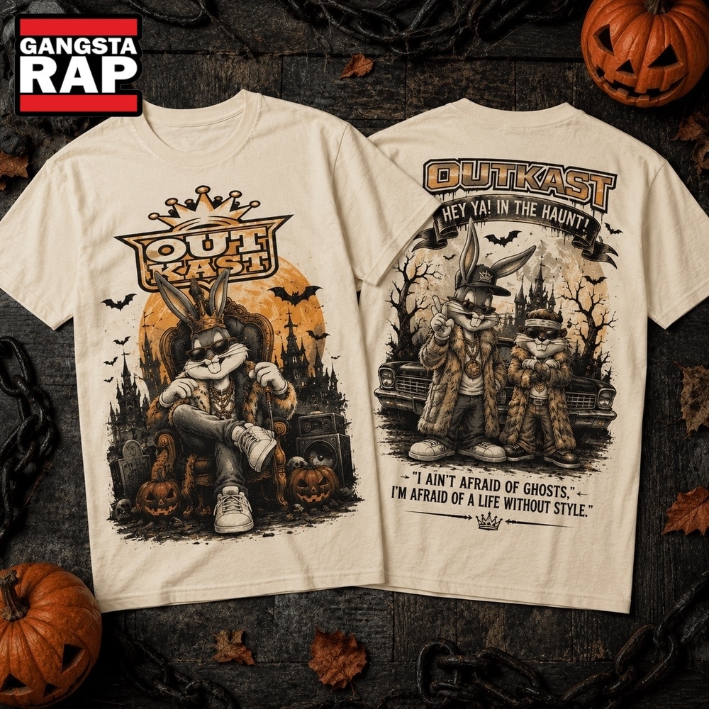 Bugs Bunny Outkast Southern Ghost Style Halloween 3D Shirt, Trending 3D Music Shirt Bugs Bunny Outkast Southern Ghost Style Halloween 3D Shirt, Trending 3D Music Shirt