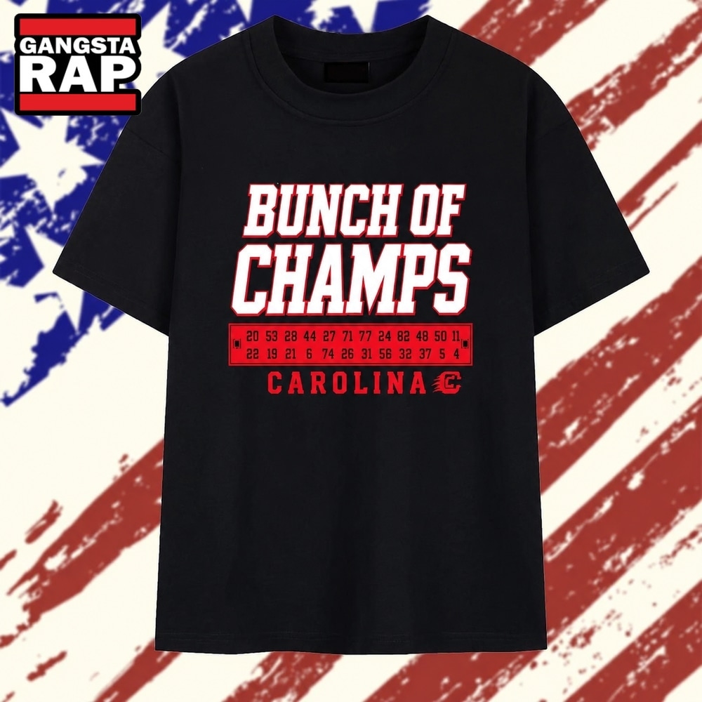 Bunch of Champs Carolina Hurricanes Roster Numbers T Shirt , Vintage Trending Shirt Bunch of Champs Carolina Hurricanes Roster Numbers T Shirt , Vintage Trending Shirt