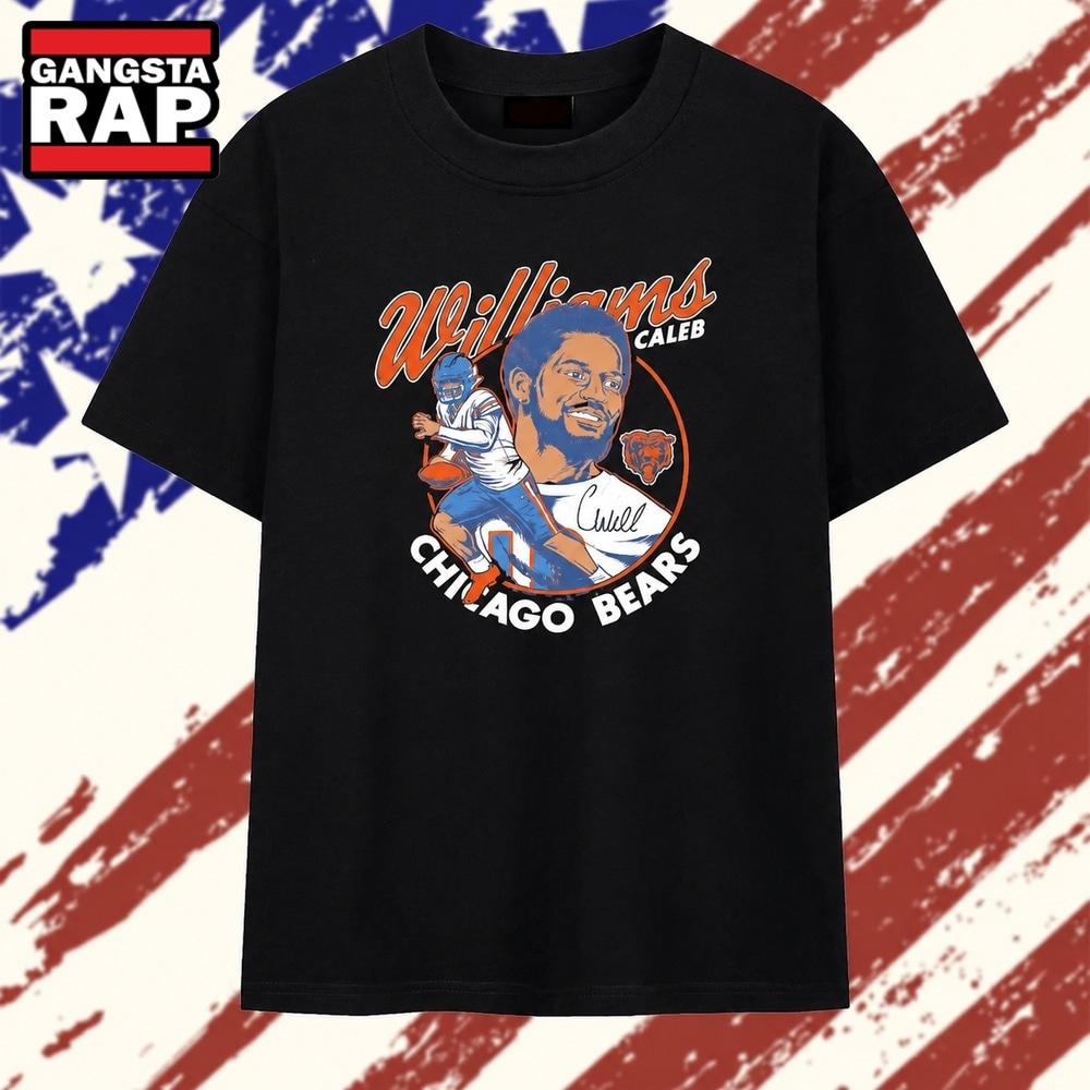 Caleb Williams Chicago Bears signature NFL T Shirt , Vintage Trending Shirt Caleb Williams Chicago Bears Signature Nfl T Shirt