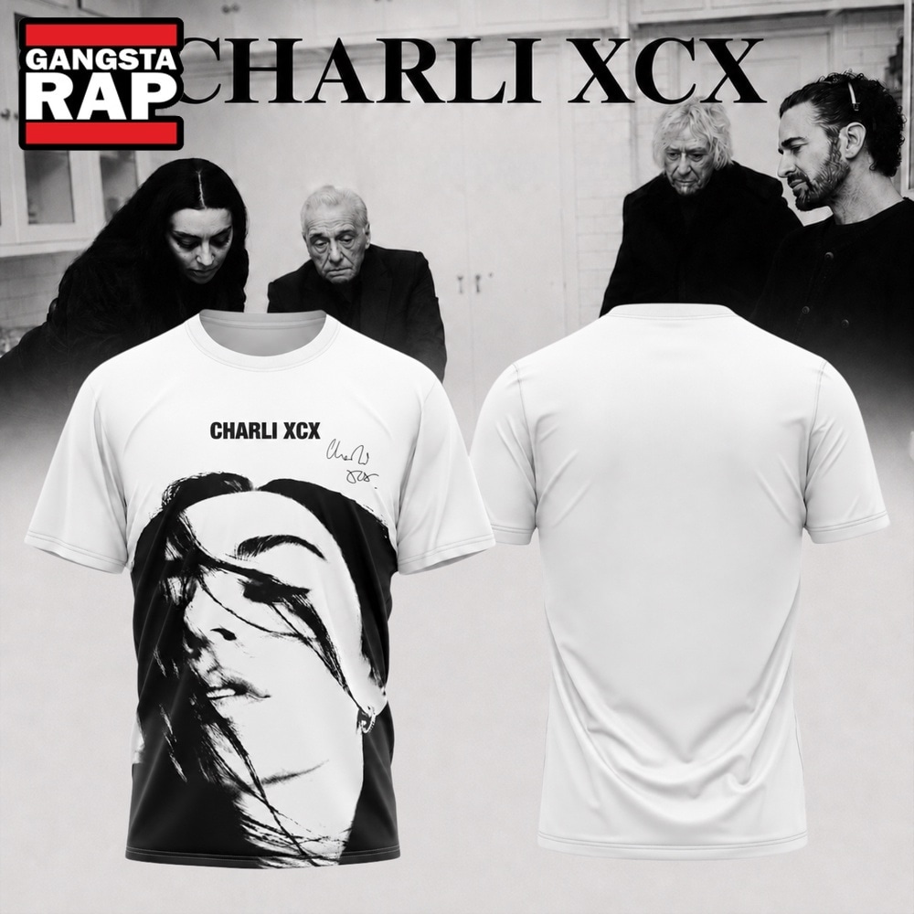 Charli XCX Album Music Fashion Film 2026 White T Shirt , Music Trending 3D Shirt Charli Xcx Album Music Fashion Film 2026 White T Shirt