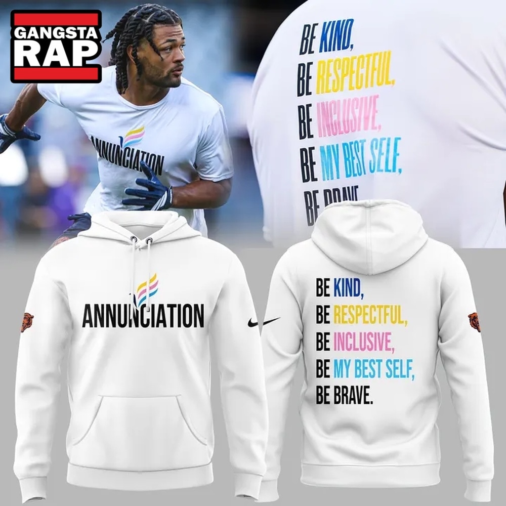 Chicago Bears Annunciation 2026 Hoodie, Trending Design Shirt Chicago Bears Annunciation 2026 Hoodie, Trending Design Shirt