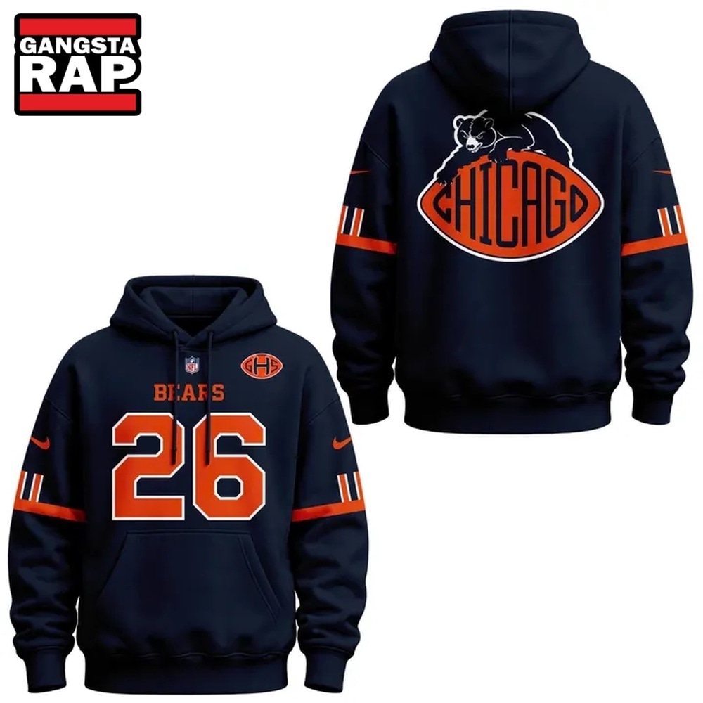 Chicago Bears Inspired by the past Built for the future Exclusives 2026 Hoodie, Trending Design Shirt Chicago Bears Inspired by the past Built for the future Exclusives 2026 Hoodie, Trending Design Shirt