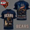 Chicago Bears NFL 9 11 25th Anniversary Never Forget Memorial 3D T Shirt, Football New Design Shirt 3 Chicago Bears NFL 9 11 25th Anniversary Never Forget Memorial 3D T Shirt, Football New Design Shirt Chicago Bears Nfl 9 11 25th Anniversary Never Forget Memorial 3D T Shirt