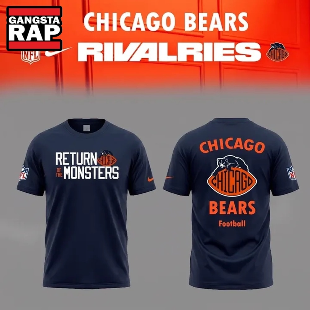 Chicago Bears NFL Return Of The Monsters 2026 Limited Edition 3D Shirt, Trending Design Shirt Chicago Bears NFL Return Of The Monsters 2026 Limited Edition 3D Shirt, Trending Design Shirt