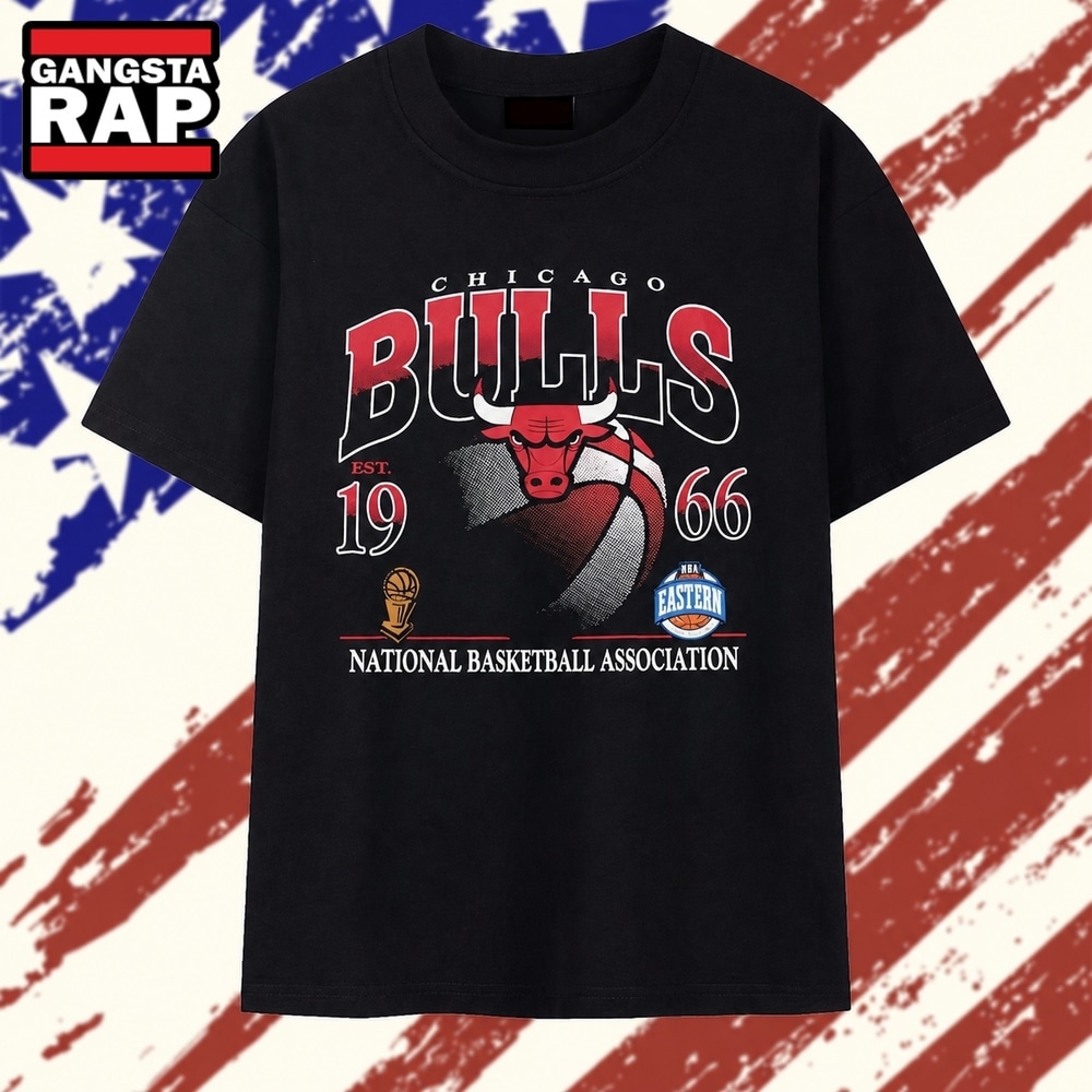 Chicago Bulls Est 1966 National Basketball Association T Shirt, Trending 2D Shirt Chicago Bulls Est 1966 National Basketball Association T Shirt, Trending 2D Shirt