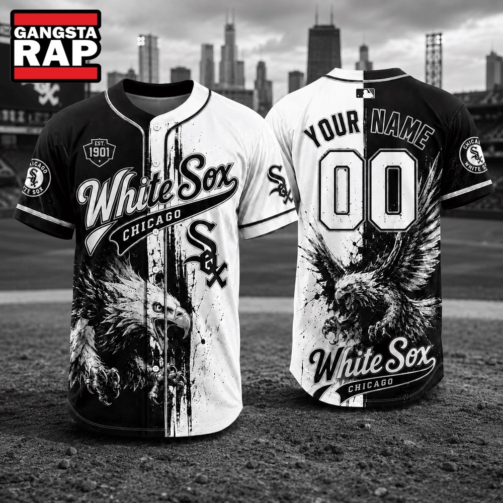 Chicago White Sox 2026 MLB Eagle America Personalized Baseball Jersey , MLB Baseball Jersey Chicago White Sox 2026 Mlb Eagle America Personalized Baseball Jersey