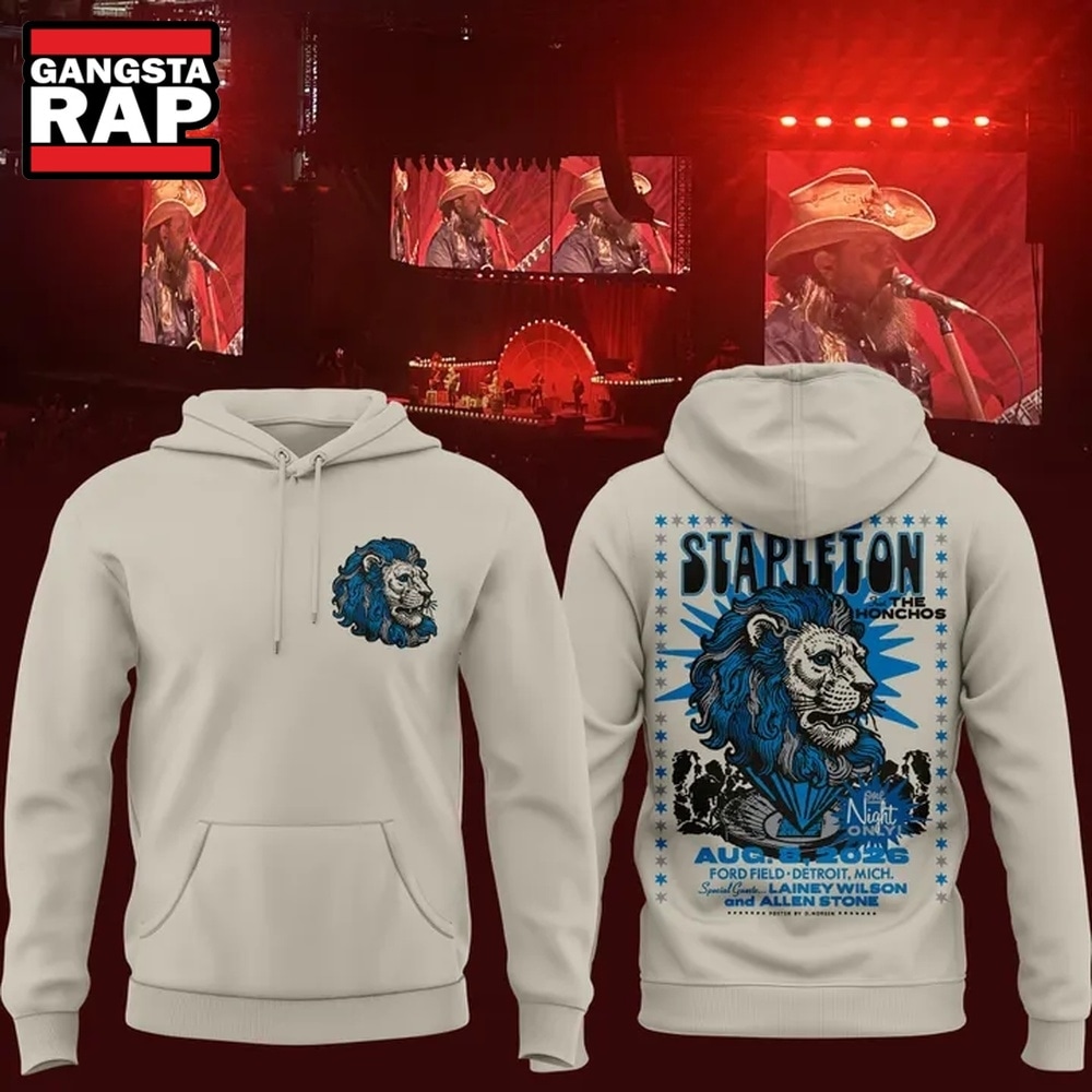 Chris Stapleton Show Detroit, MI 2026 Hoodie , Music Trend Shirt Chris Stapleton Show Detroit MI 2026 Hoodie
