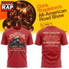 Chris Stapleton x Fenway Park All American Road Show 2026 Red T Shirt , Trending 3D Music Shirt Chris Stapleton X Fenway Park All American Road Show 2026 Red T Shirt
