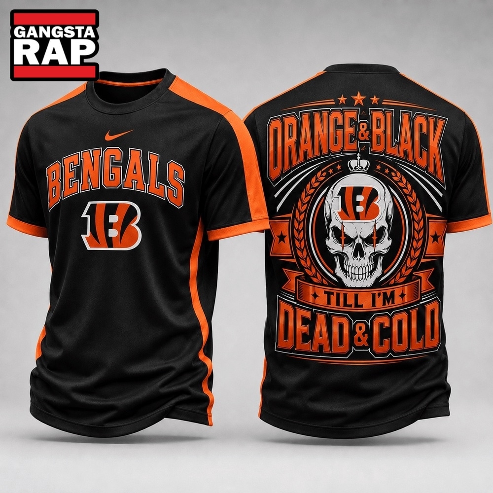 Cincinnati Bengals NFL Till I’m Dead Forever Skull Fan Pride 3D Shirt, Football New Design Shirt Cincinnati Bengals NFL Till I’m Dead Forever Skull Fan Pride 3D Shirt, Football New Design Shirt