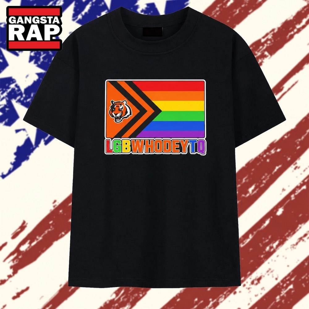 Cincinnati Bengals pride flag LGBWhodeyTQ T Shirt , Vintage Trending Shirt Cincinnati Bengals pride flag LGBWhodeyTQ T Shirt , Vintage Trending Shirt