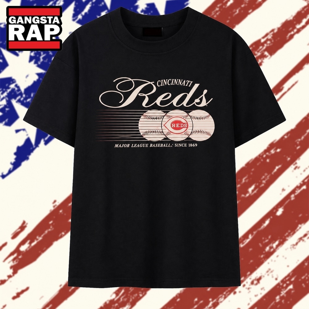 Cincinnati Reds Major League Baseball Since 1869 T Shirt, Trending 2D Shirt Cincinnati Reds Major League Baseball Since 1869 T Shirt, Trending 2D Shirt