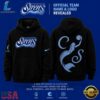 Cleveland Sirens 2028 WNBA Primary Logo Black Hoodie
