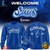 Cleveland Sirens 2028 WNBA Primary Logo Blue Sweatshirt