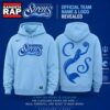 Cleveland Sirens 2028 WNBA Primary Logo Erie Blue Hoodie
