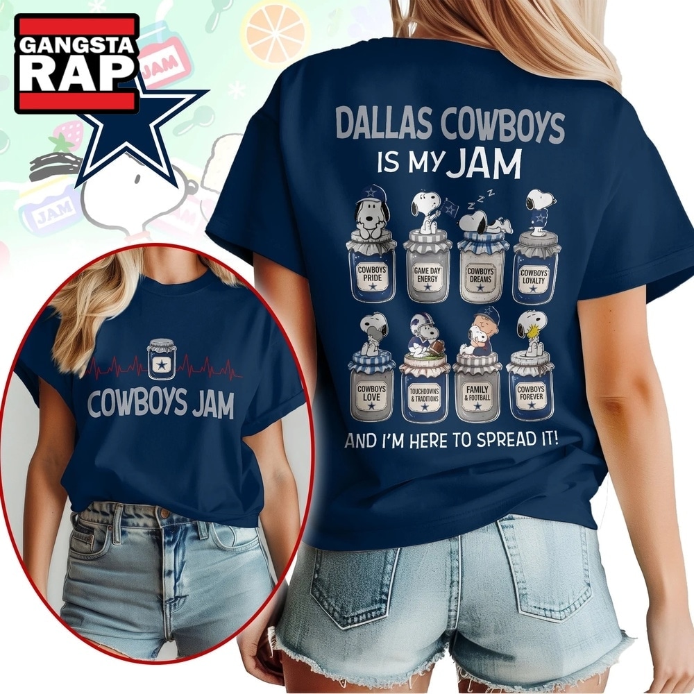 Dallas Cowboys NFL Jam Snoopy Peanuts Football Fan 3D Shirt, Football New Design Shirt Dallas Cowboys NFL Jam Snoopy Peanuts Football Fan 3D Shirt, Football New Design Shirt