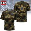 Dallas Cowboys NFL Veterans US Army Camo New Design 3D Shirt , Football New Design Shirt Dallas Cowboys Nfl Veterans US Army Camo New Design 3D Shirt