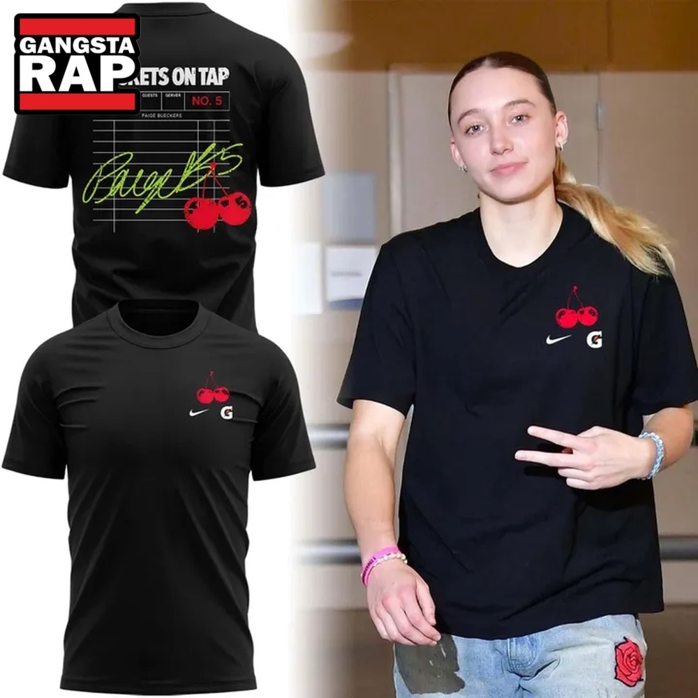 Dallas Wings Paige Bueckers Buckets on Tap 3D Shirt , Trending Design Shirt Dallas Wings Paige Bueckers Buckets ON Tap 3D Shirt