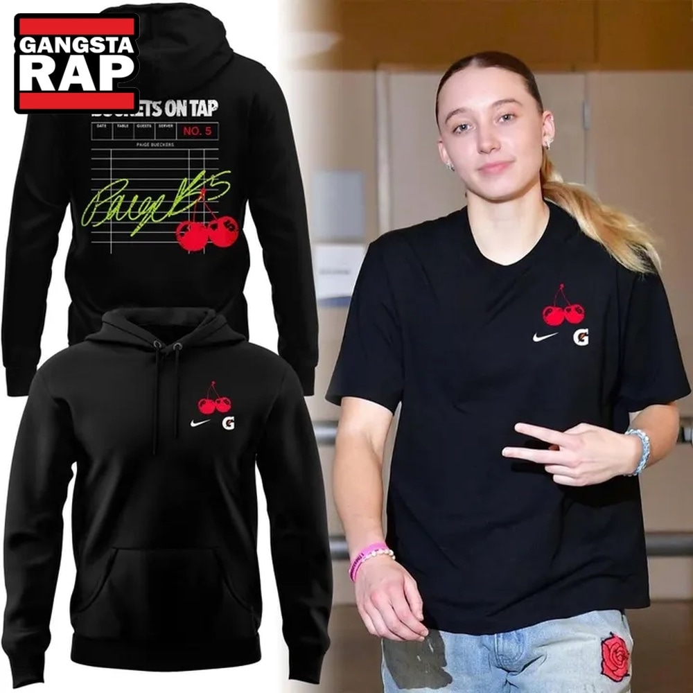 Dallas Wings Paige Bueckers Buckets on Tap Hoodie Shirt , Trending Design Shirt Dallas Wings Paige Bueckers Buckets ON Tap Hoodie Shirt