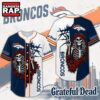 Denver Broncos NFL Game Day Grateful Dead Baseball Jersey Shirt, NFL Baseball Jersey Denver Broncos Nfl Game Day Grateful Dead Baseball Jersey Shirt