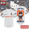 Denver Broncos NFL Kitty Game Day Custom Baseball Jersey Shirt , NFL Baseball Jersey Denver Broncos Nfl Kitty Game Day Custom Baseball Jersey Shirt