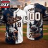 Detroit Tigers 2026 MLB Eagle America Personalized Baseball Jersey , MLB Baseball Jersey Detroit Tigers 2026 Mlb Eagle America Personalized Baseball Jersey