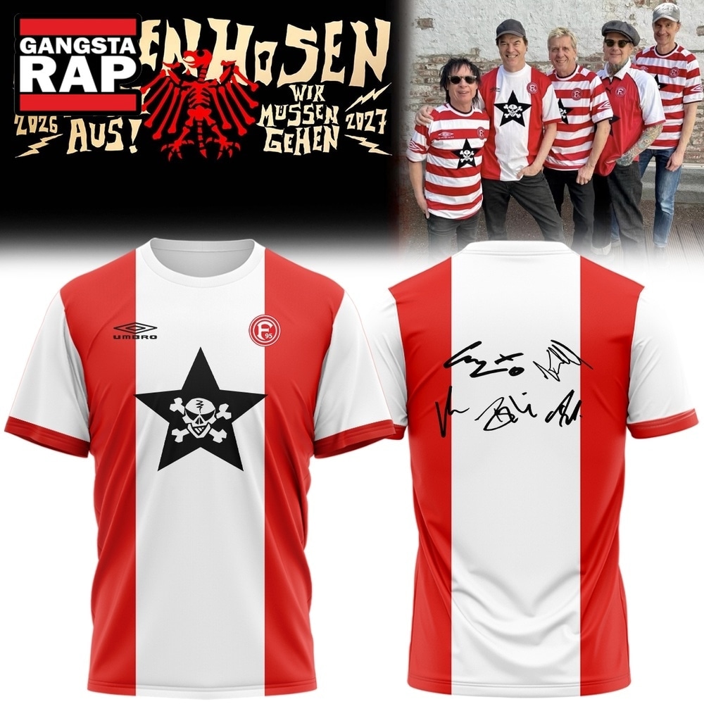 Die Toten Hosen Trink Aus Wir Müssen Gehen Tour 2026 27 3D Shirt , Music Trending 3D Shirt Die Toten Hosen Trink Aus Wir Mussen Gehen Tour 2026 27 3D Shirt