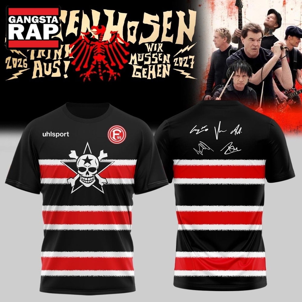 Die Toten Hosen Trink Aus Wir Müssen Gehen Tour 2026 27 New Design T Shirt , Music Trending 3D Shirt Die Toten Hosen Trink Aus Wir Mussen Gehen Tour 2026 27 New Design T Shirt