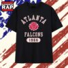 Distressed Atlanta Falcons 1966 National Football Conference logo T Shirt, Trending 2D Shirt Distressed Atlanta Falcons 1966 National Football Conference Logo T Shirt
