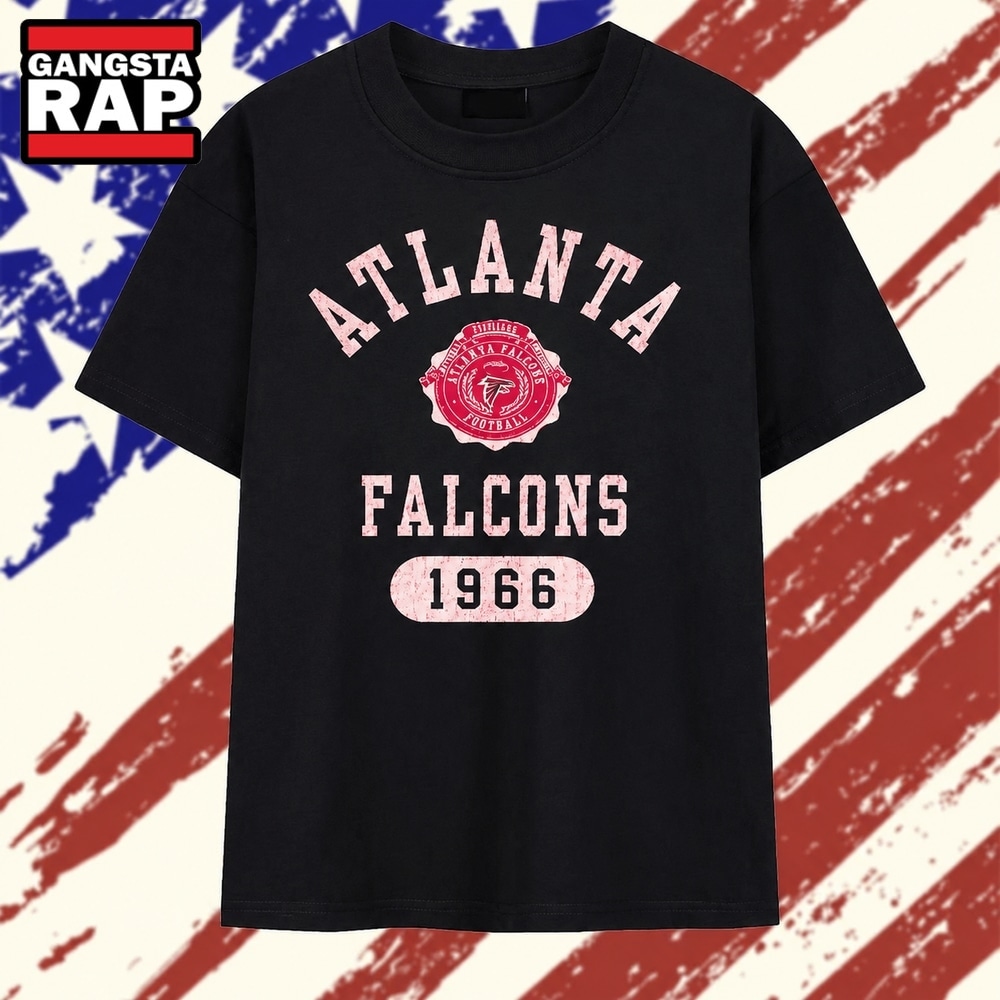 Distressed Atlanta Falcons 1966 National Football Conference logo T Shirt, Trending 2D Shirt Distressed Atlanta Falcons 1966 National Football Conference logo T Shirt, Trending 2D Shirt