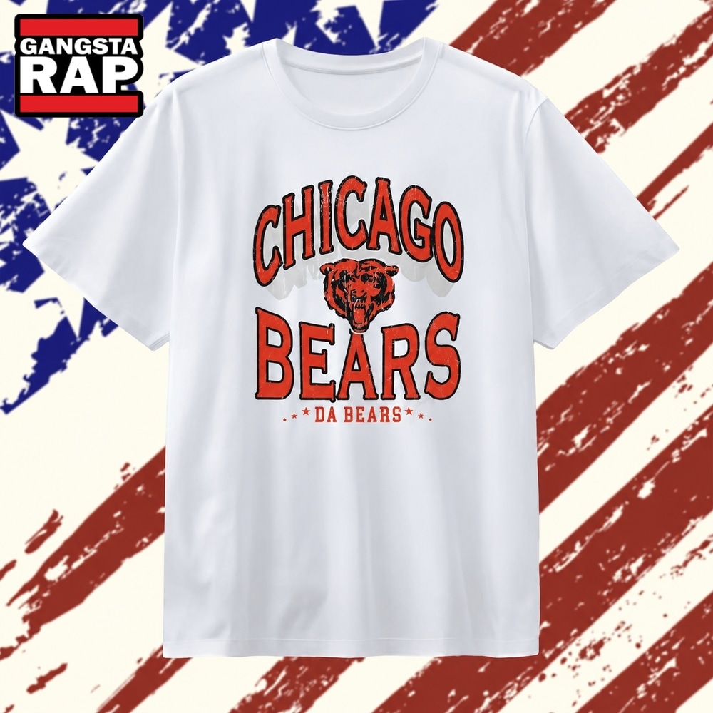 Distressed Chicago Bears Da Bears NFL Football T Shirt , Vintage Trending Shirt Distressed Chicago Bears DA Bears Nfl Football T Shirt