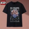 Doctor Who 63 Years 1963 2026 All Doctors Cast Signatures T Shirt, Music 2D Shirt 2 Doctor Who 63 Years 1963 2026 All Doctors Cast Signatures T Shirt, Music 2D Shirt Doctor Who 63 Years 1963 2026 All Doctors Cast Signatures T Shirt