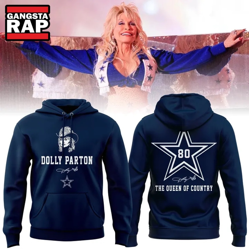 Dolly Parton The Queen of Country x Dallas Cowboys Hoodie, Trending 3D Music Shirt Dolly Parton The Queen of Country x Dallas Cowboys Hoodie, Trending 3D Music Shirt