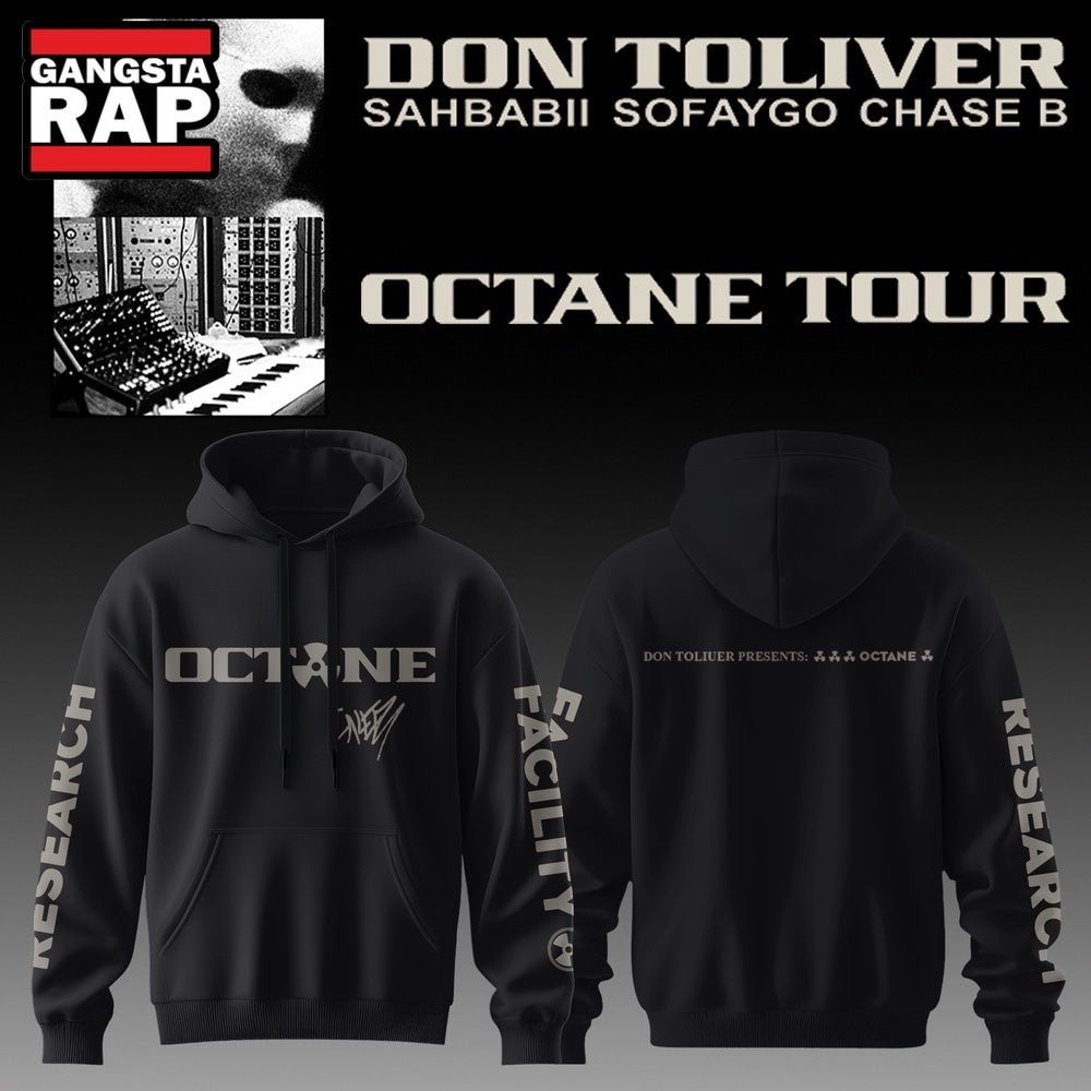 Don Toliver Octane Tour Signature 2026 Hoodie, Trending 3D Music Shirt Don Toliver Octane Tour Signature 2026 Hoodie, Trending 3D Music Shirt