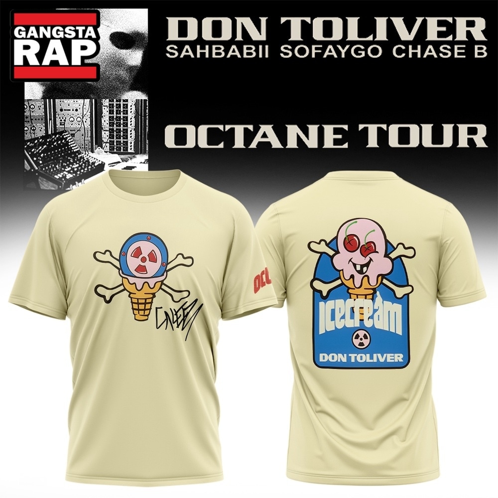 Don Toliver Octane Tour Signed 2026 New Design T Shirt, Trending 3D Music Shirt Don Toliver Octane Tour Signed 2026 New Design T Shirt, Trending 3D Music Shirt