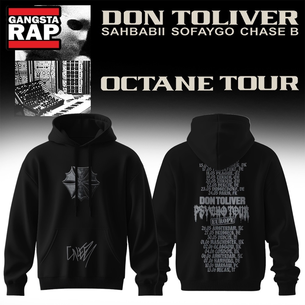 Don Toliver Octane Tour Signed 2026 Schedule Hoodie, Trending 3D Music Shirt Don Toliver Octane Tour Signed 2026 Schedule Hoodie, Trending 3D Music Shirt