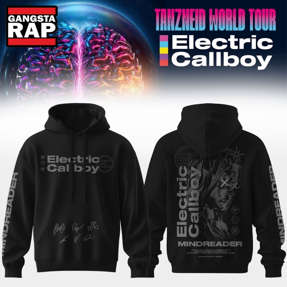 Electric Callboy Tanzneid World Tour 2026 Signed Hoodie, Trending 3D Music Shirt Electric Callboy Tanzneid World Tour 2026 Signed Hoodie, Trending 3D Music Shirt