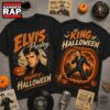 Elvis Presley Halloween Vintage Graphic Spooky Music Fan Shirt, Trending 3D Music Shirt Elvis Presley Halloween Vintage Graphic Spooky Music Fan Shirt