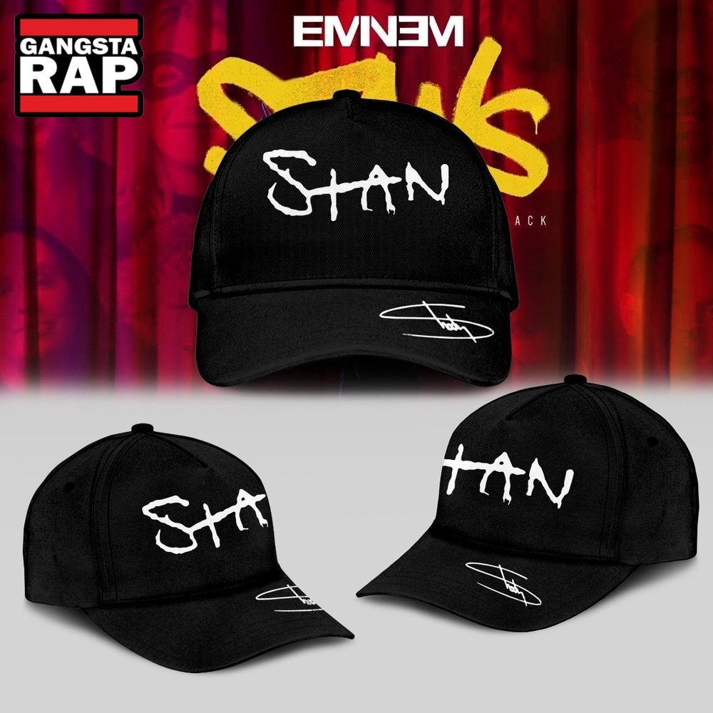 Eminem Signed 2026 Limited Edition Classic Cap , Trendy Music Baseball Cap Eminem Signed 2026 Limited Edition Classic Cap
