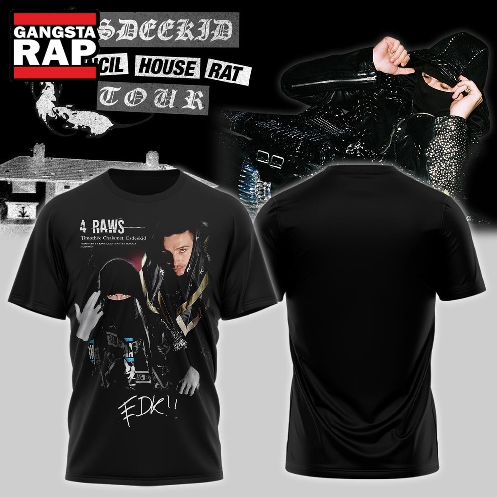 EsDeeKid Council House Rat Tour 2026 Graphic New Design 3D Shirt , Music Trend Shirt EsDeeKid Council House Rat Tour 2026 Graphic New Design 3D Shirt , Music Trend Shirt