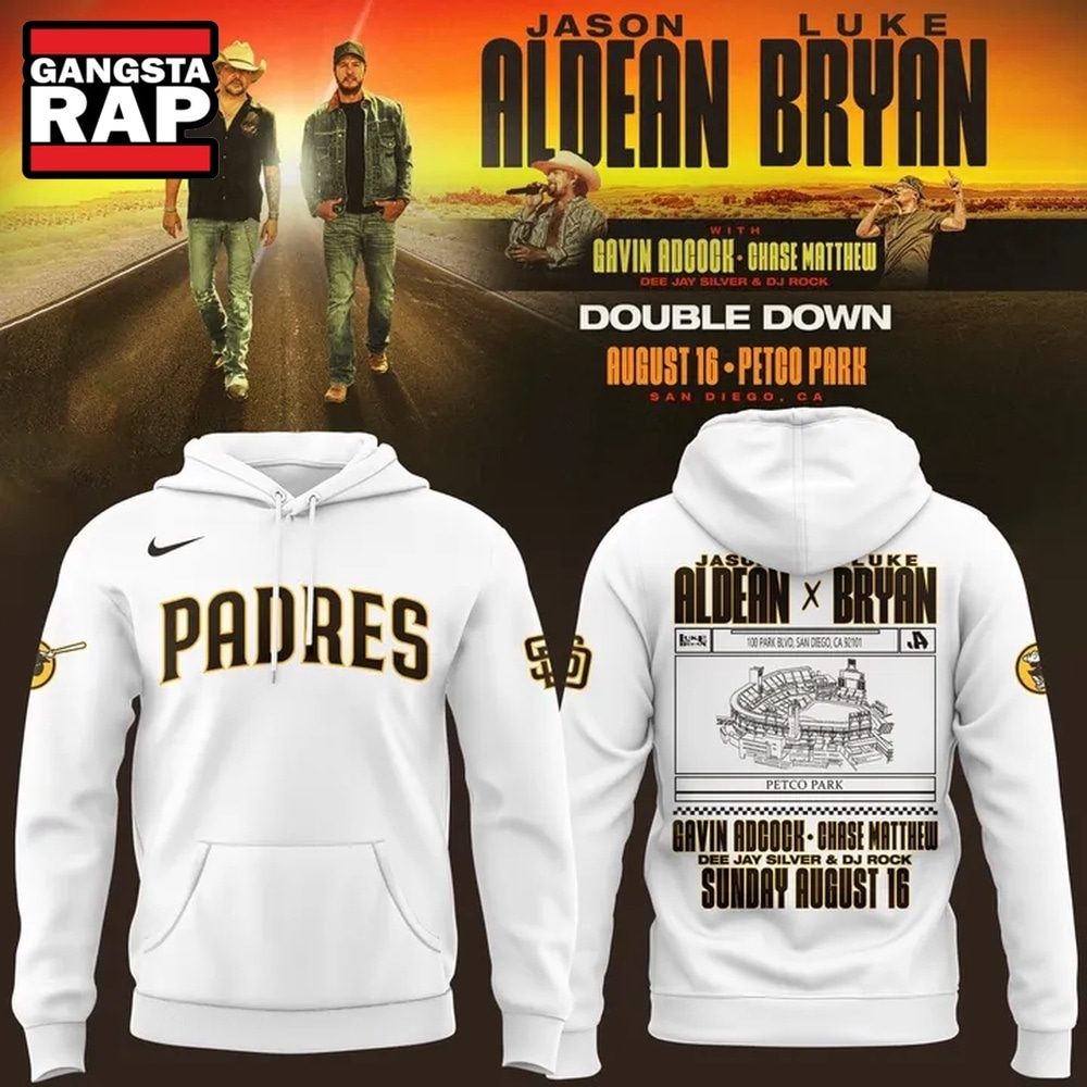 Exclusive Version San Diego Padres x Luke Bryan And Jason Aldean 2026 Hoodie, Trending 3D Music Shirt Exclusive Version San Diego Padres x Luke Bryan And Jason Aldean 2026 Hoodie, Trending 3D Music Shirt