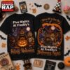 Five Nights At Freddy's Halloween Night Great Pumpkin T Shirt, Trending 3D Music Shirt Five Nights AT Freddy S Halloween Night Great Pumpkin T Shirt