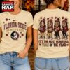 Florida State Seminoles 2026 NCAA Autumn Festive Cheer T Shirt , NCAA 3D Shirt Florida State Seminoles 2026 Ncaa Autumn Festive Cheer T Shirt